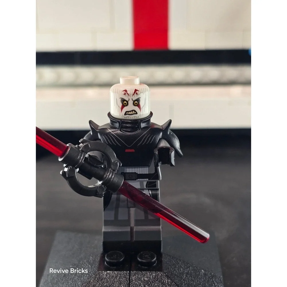 Star‎ Wars - sw0622 - The Grand Inquisitor - Dark Bluish Gray Uniform